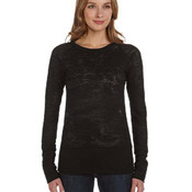 Ladies' Burnout Long-Sleeve Raglan